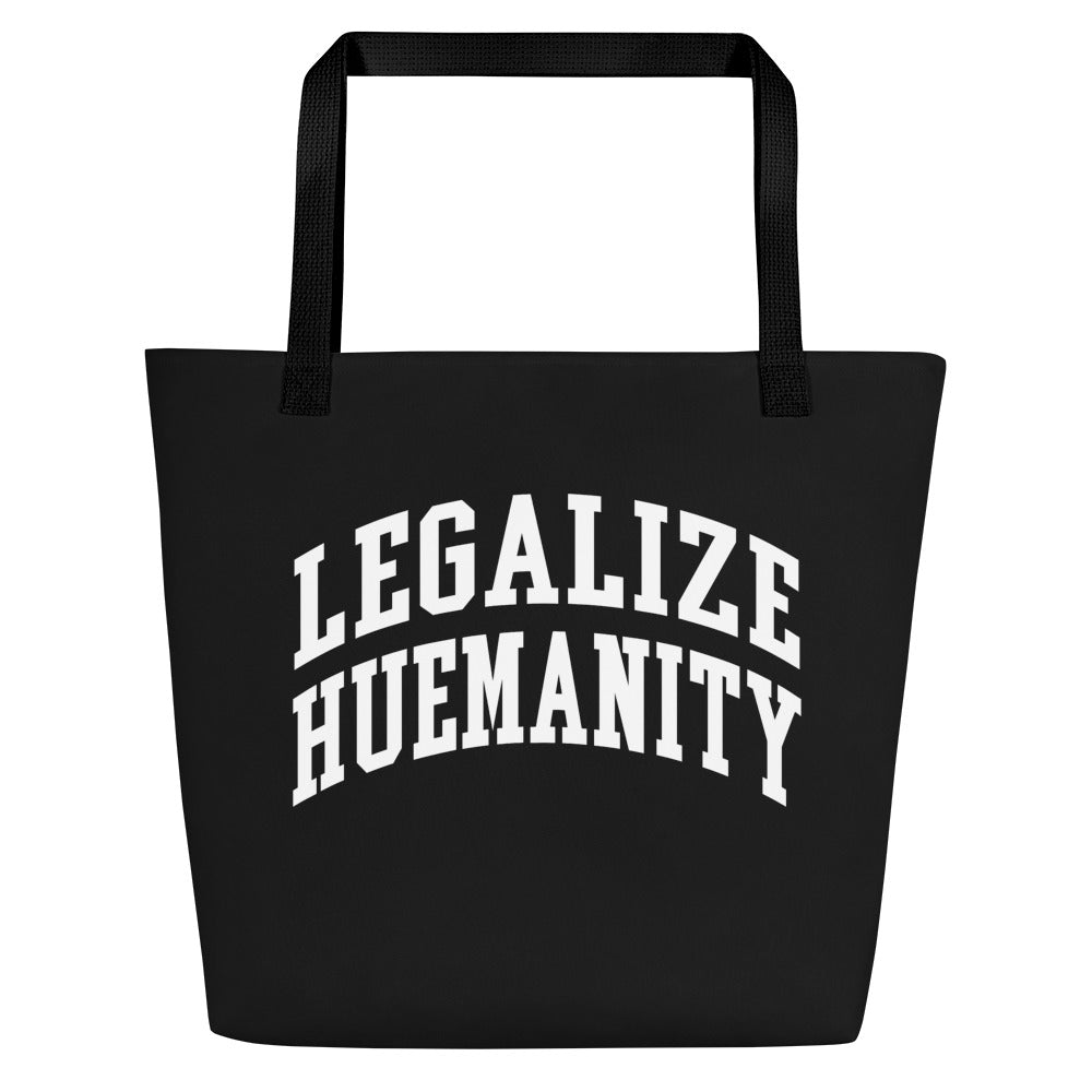 Legalize Huemanity by HR Project Beach Bag