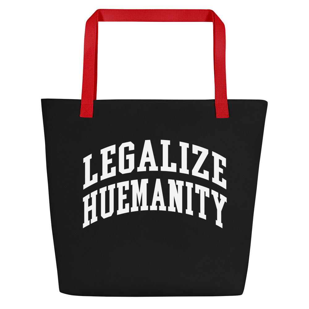 Legalize Huemanity by HR Project Beach Bag